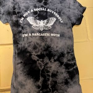 Black and grey tie-dye , small size, Black Matter shirt.